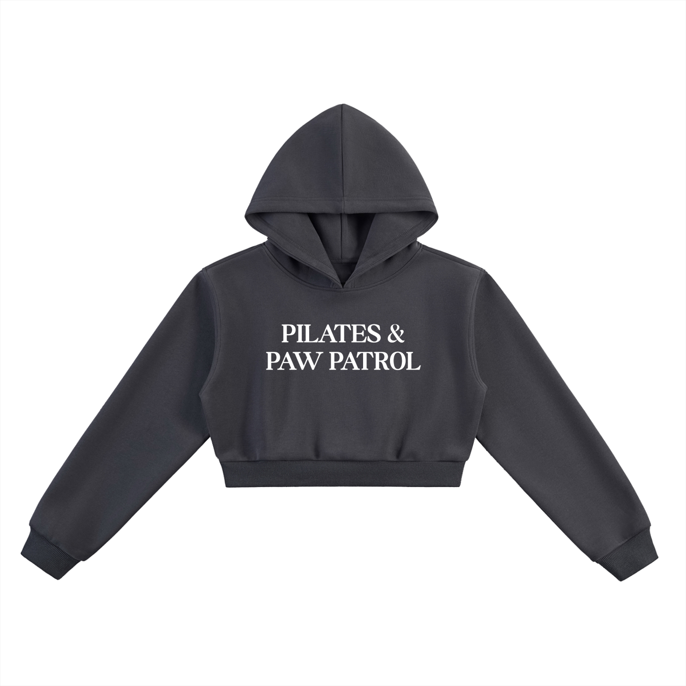 PAW PATROL & PILATES CORE CROP HOODIE