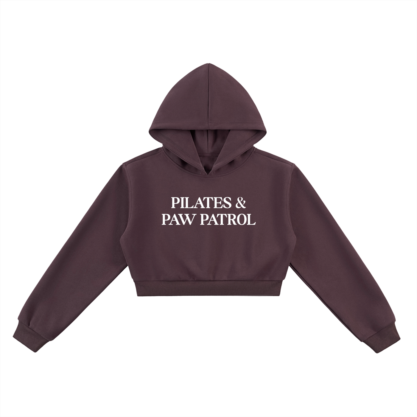 PAW PATROL & PILATES CORE CROP HOODIE