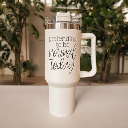 'Normal Today' - Insulated Tumbler