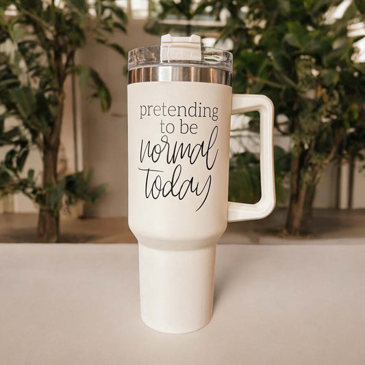 'Normal Today' - Insulated Tumbler