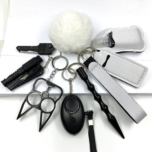 The Prepared AF Keychain Set