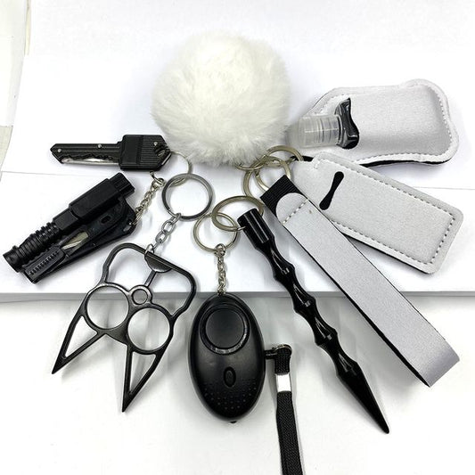 The Prepared AF Keychain Set