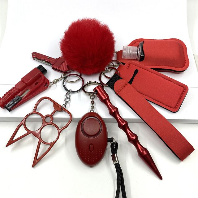The Prepared AF Keychain Set