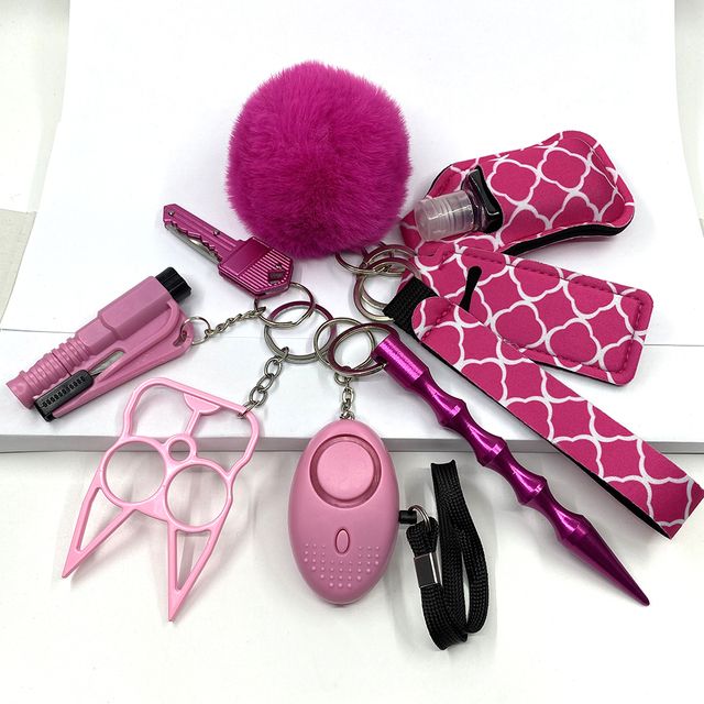 The Prepared AF Keychain Set