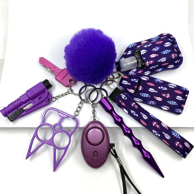 The Prepared AF Keychain Set