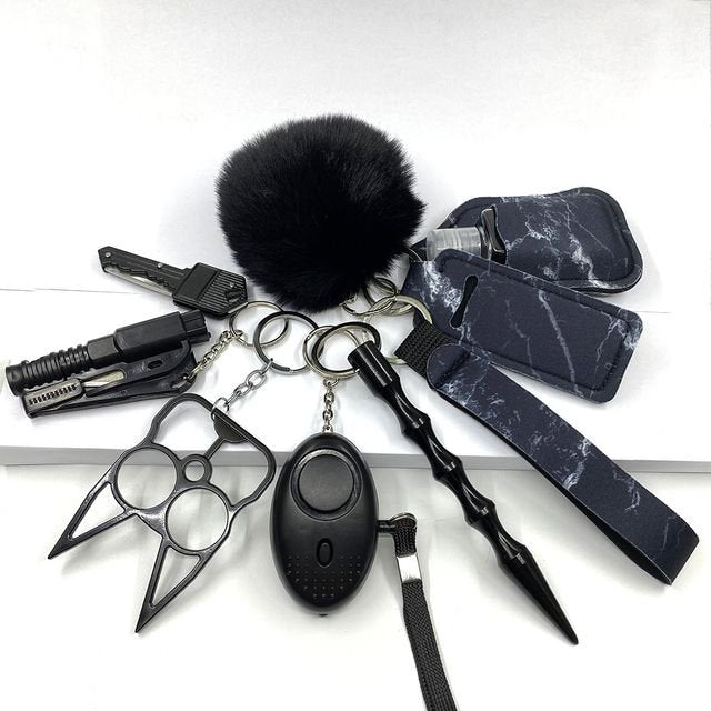 The Prepared AF Keychain Set