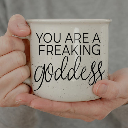 'Freaking Goddess' - Ceramic Mug