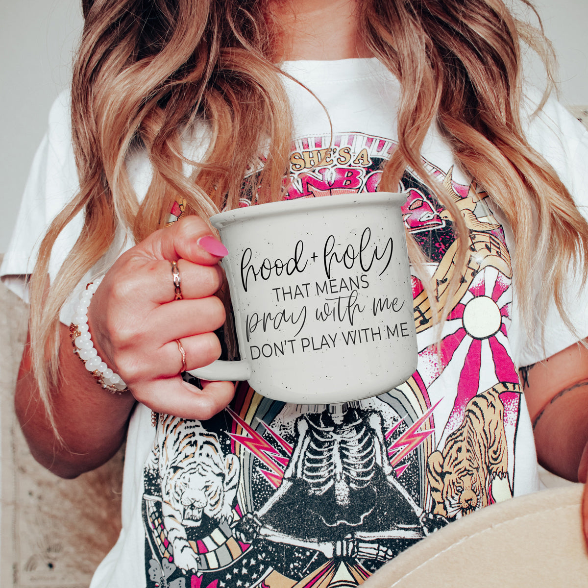 'Hood + Holy' - Ceramic Mug