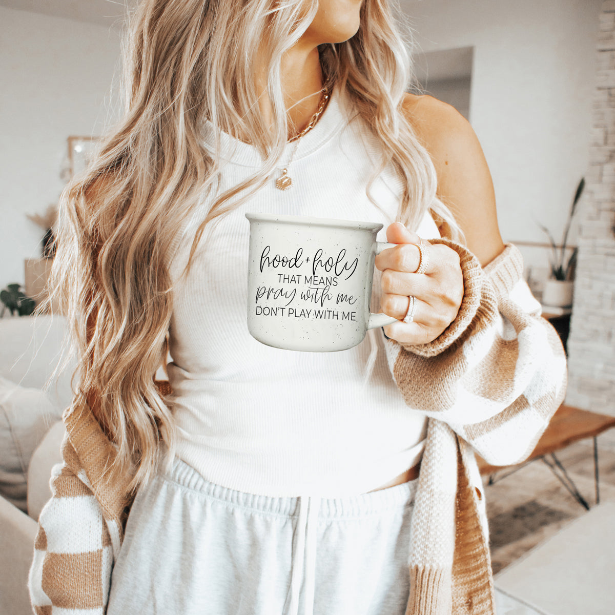 'Hood + Holy' - Ceramic Mug
