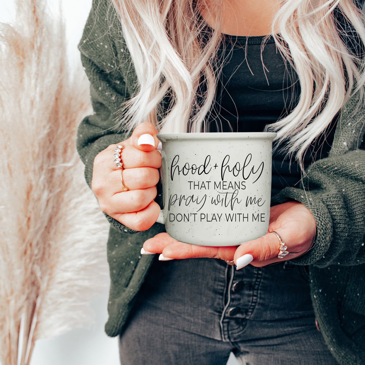 'Hood + Holy' - Ceramic Mug