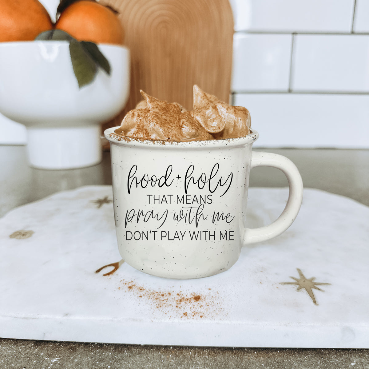 'Hood + Holy' - Ceramic Mug