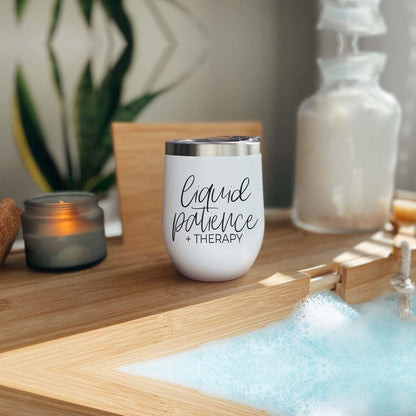 'Liquid Patience' - Wine Tumbler