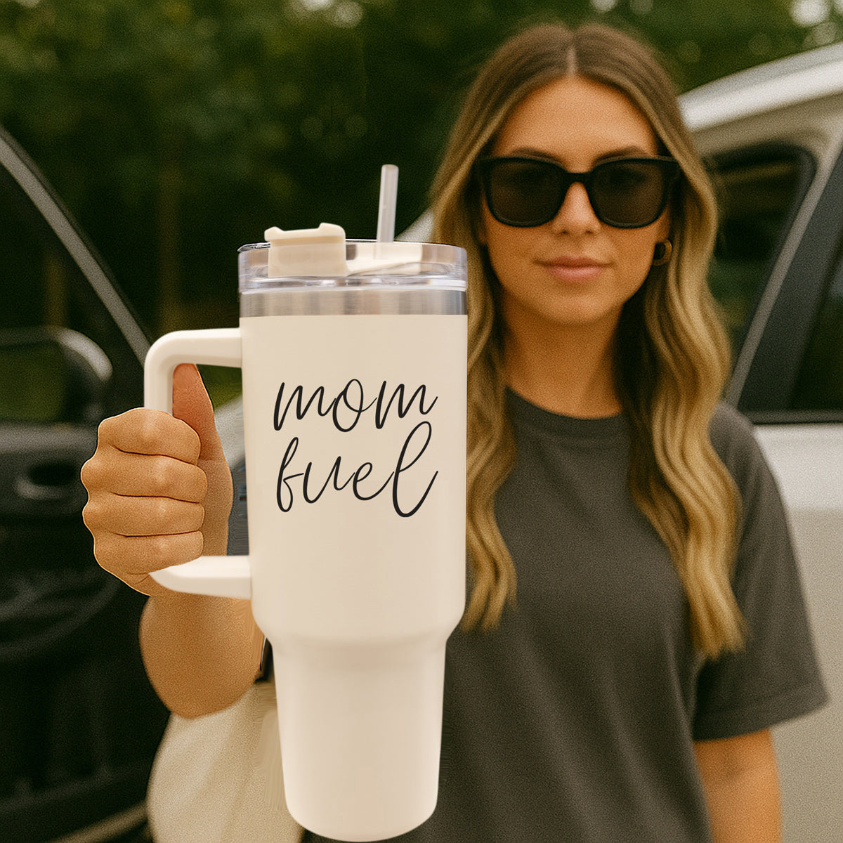Mom Fuel - Insulated Tumbler