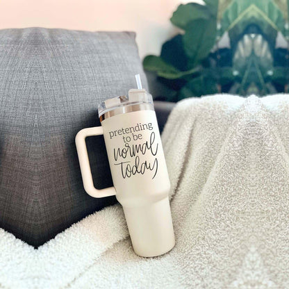'Normal Today' - Insulated Tumbler