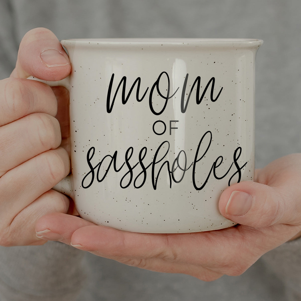 Mom of Sassholes - Ceramic Mug